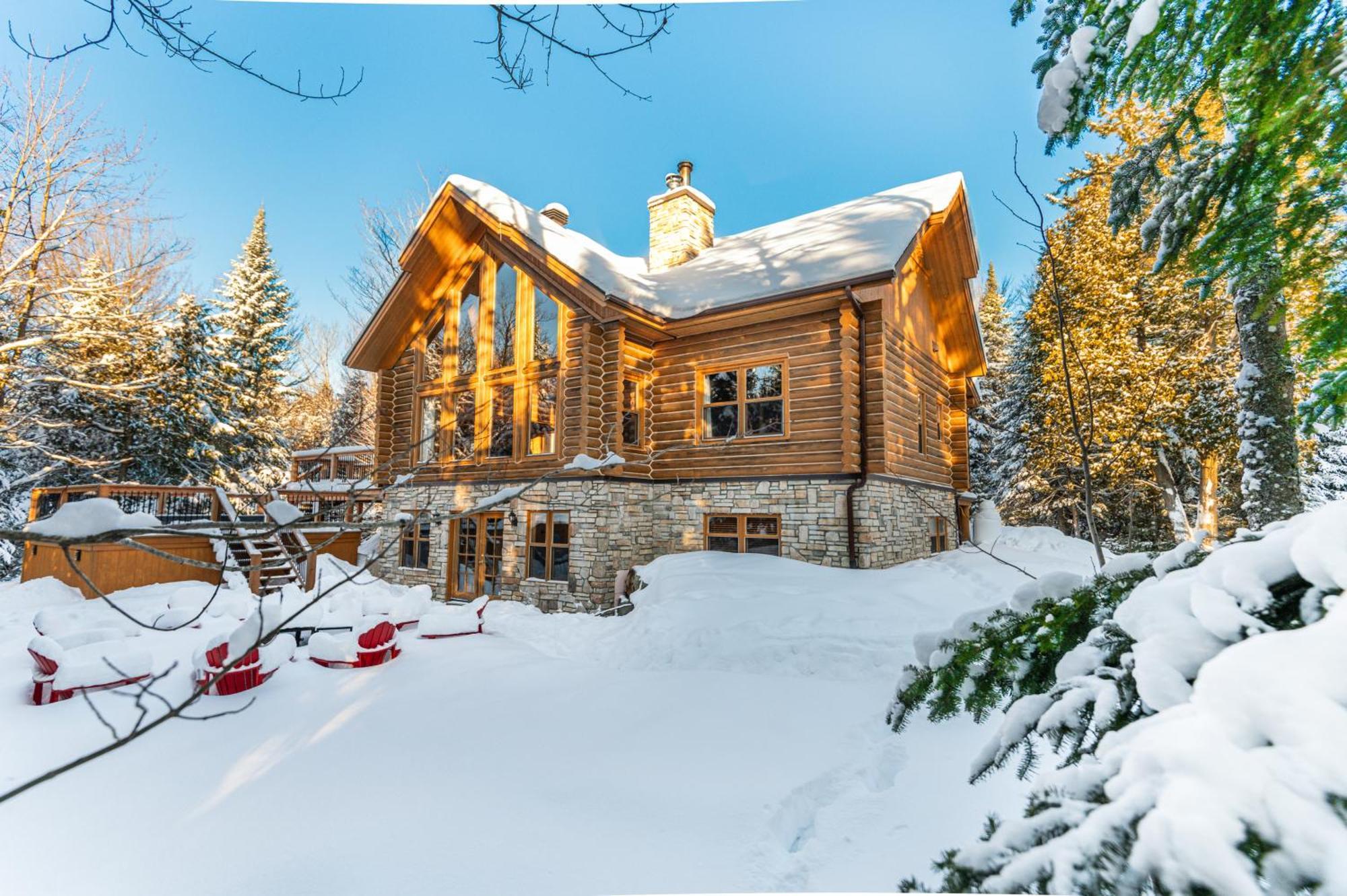 Fiddler Lake Resort Chalet 53 Cerf Mille-Isles Exterior foto